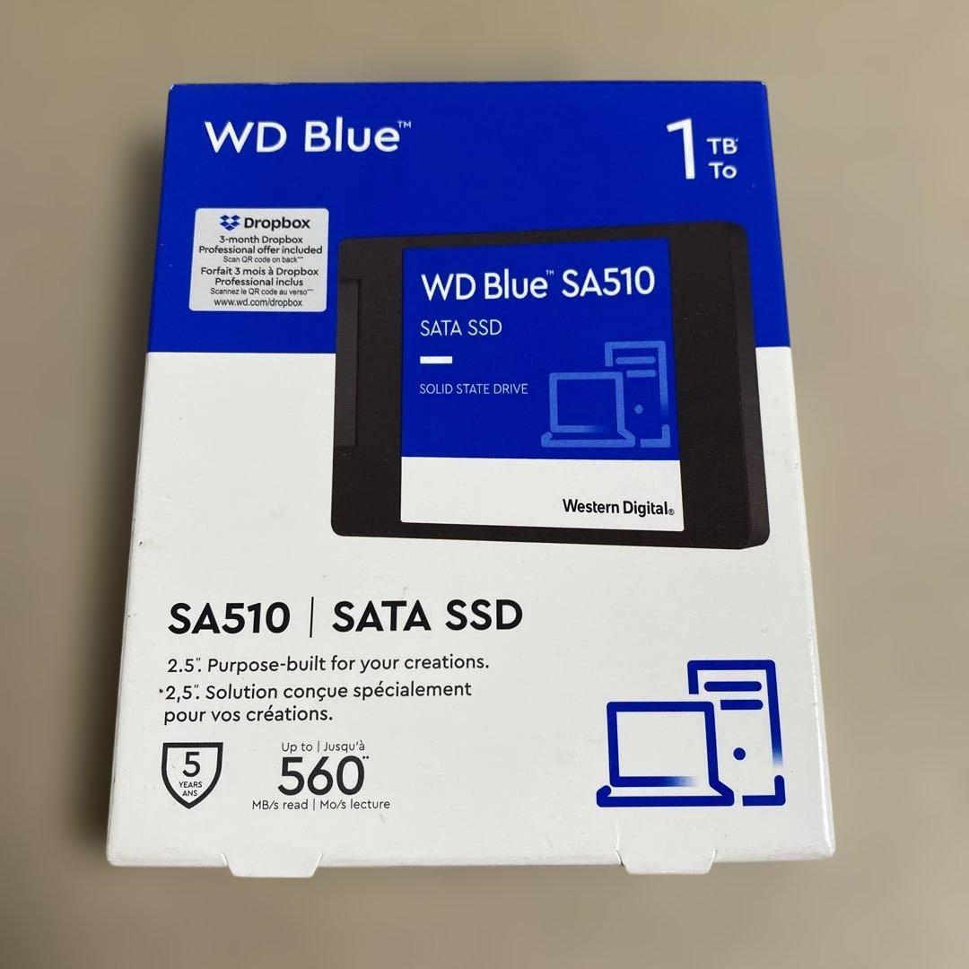 WD Blue SA510 1TB SSD ほぼ新品