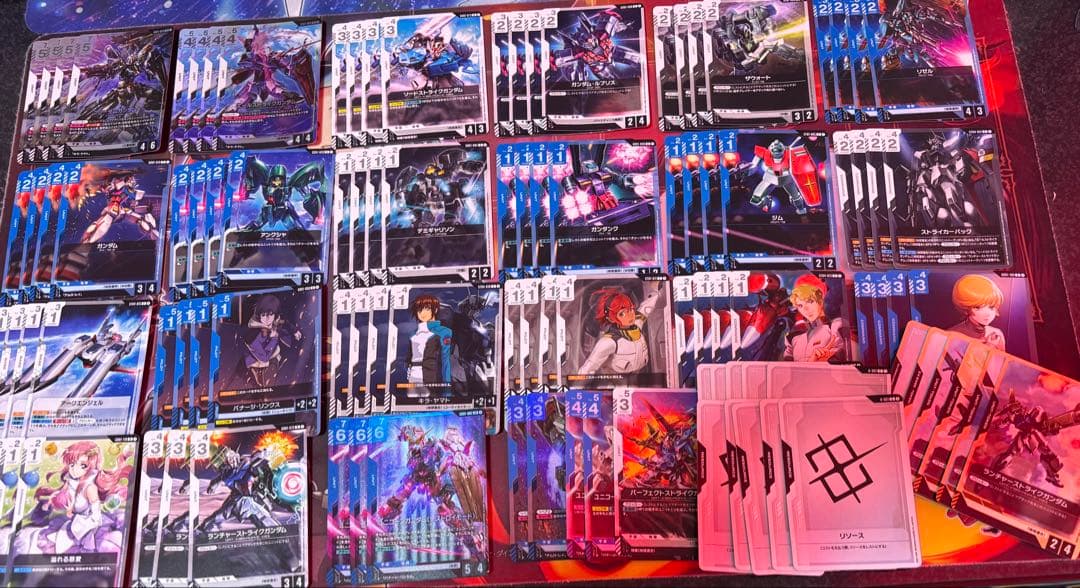 青白ユニコーン デッキ ガンダムカードゲーム　ショップバトル優勝構築