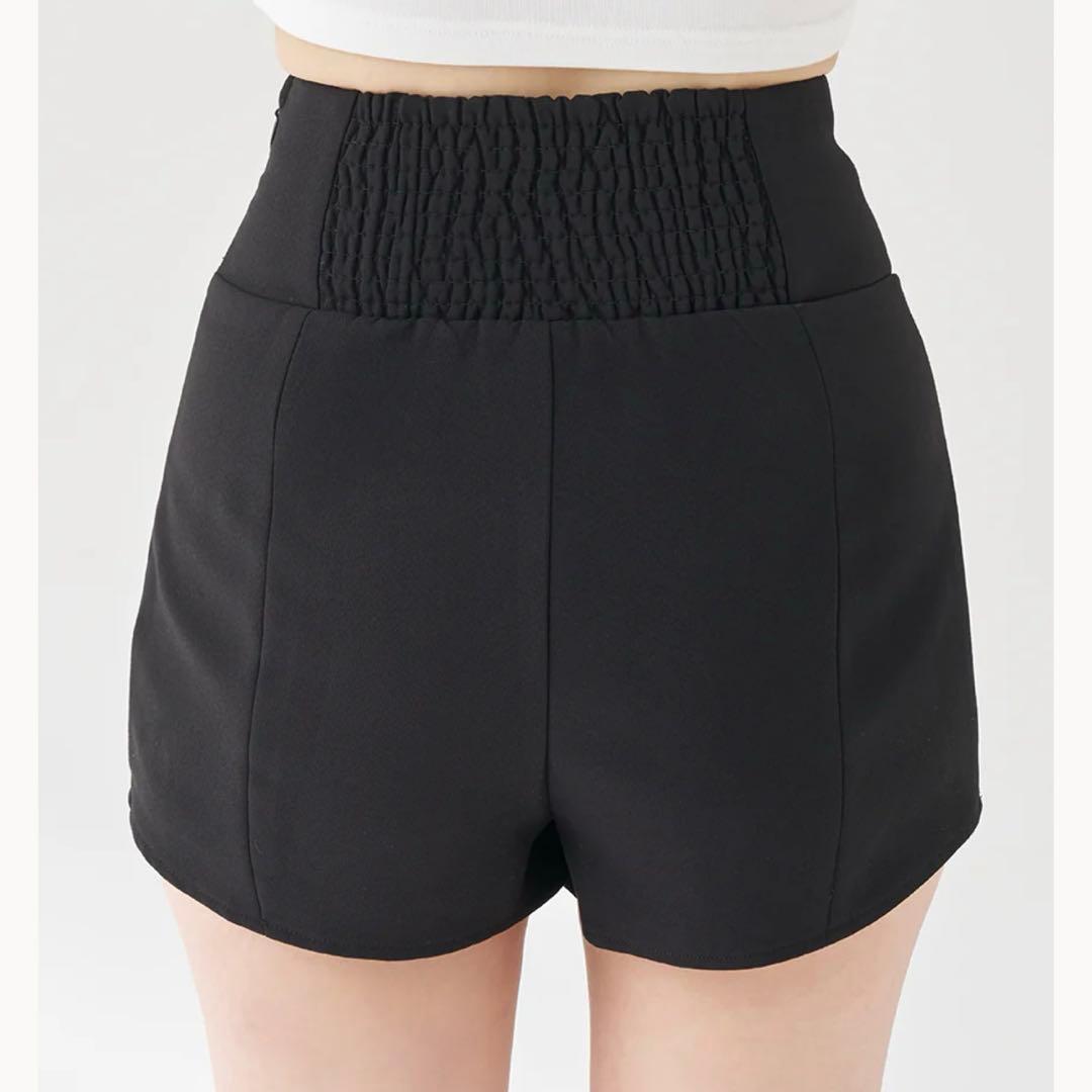 Darich ダーリッチ　美シルエットショートパンツ　GRY グレー　FREE