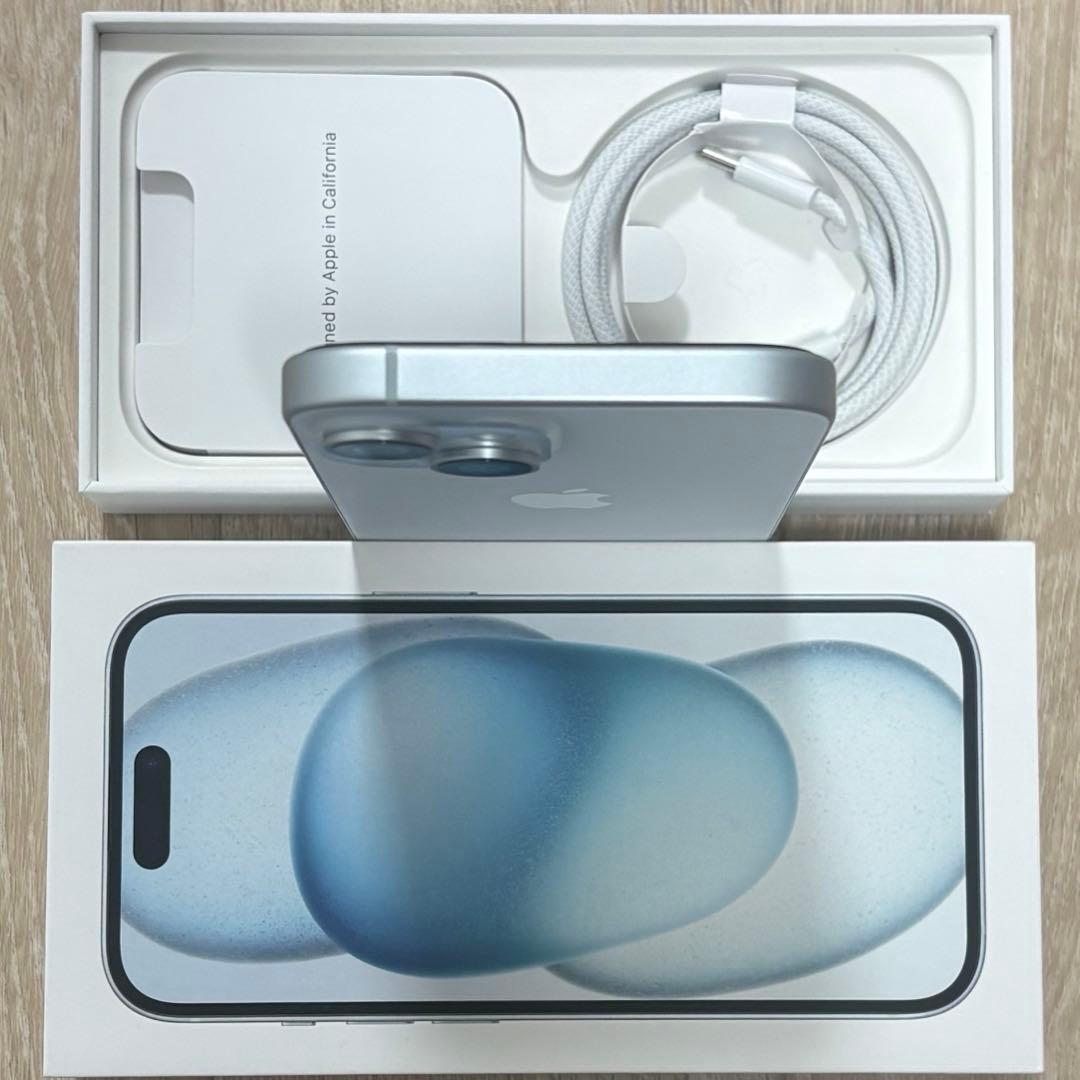バッテリー最大容量100% iPhone15 128GB SIMフリー 本体