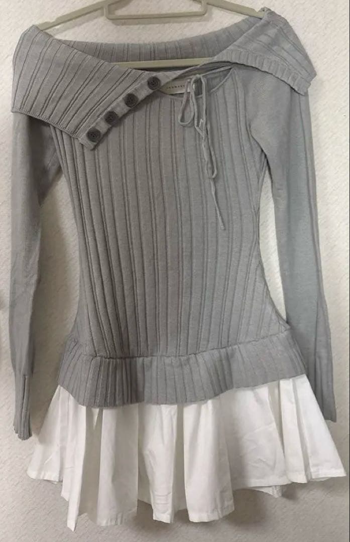 ワンピース andmary Isabel knit mini dress