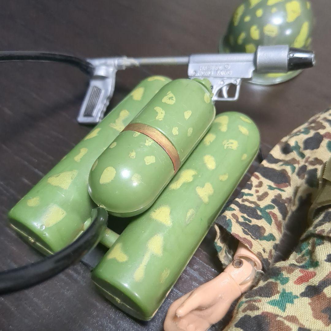 タカラ　ニューGIジョー　海兵隊　火炎放射器 Ｍ１ガーランド 通信機セット