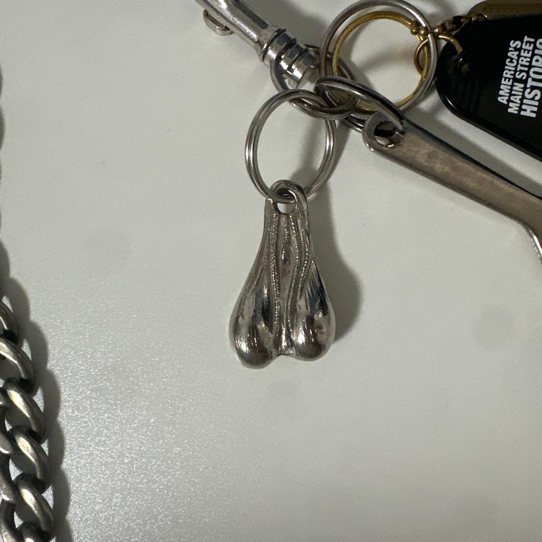 アメカジ　ウォレットチェーン　キーホルダーセット　vintage 山田レン