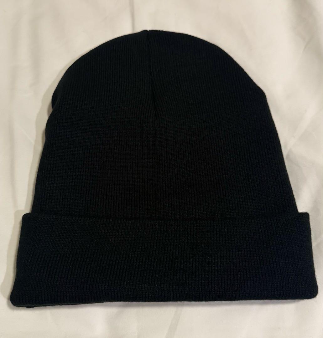 【正規品・新品未使用】クロムハーツ ロゴ刺繍 ニット帽 ビーニー