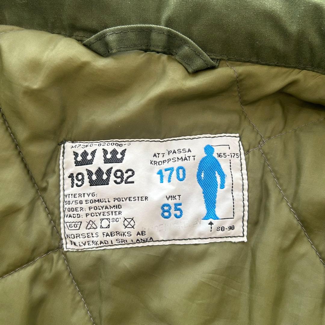 M90 後期型　スウェーデン軍　コールドウェザーパーカー　170/85