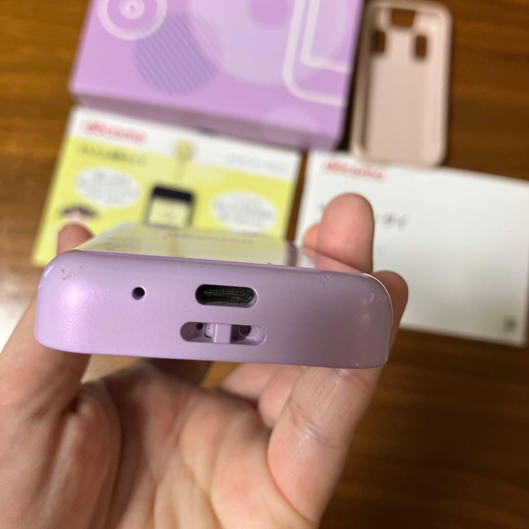 docomo キッズケータイ KY-41C ラベンダー 現行モデル