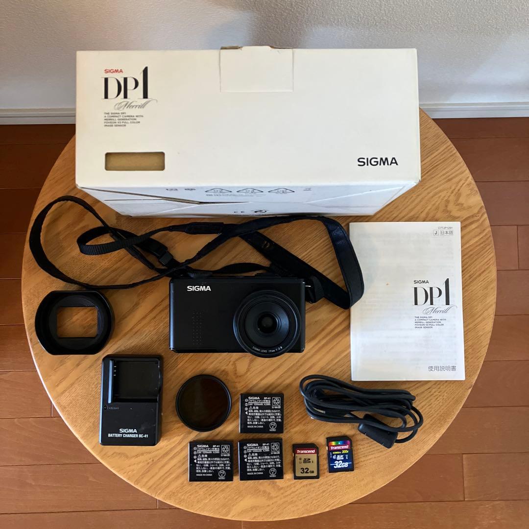 Foveonセンサー最高画質 即戦力付属品完備SIGMA DP1 Merrill