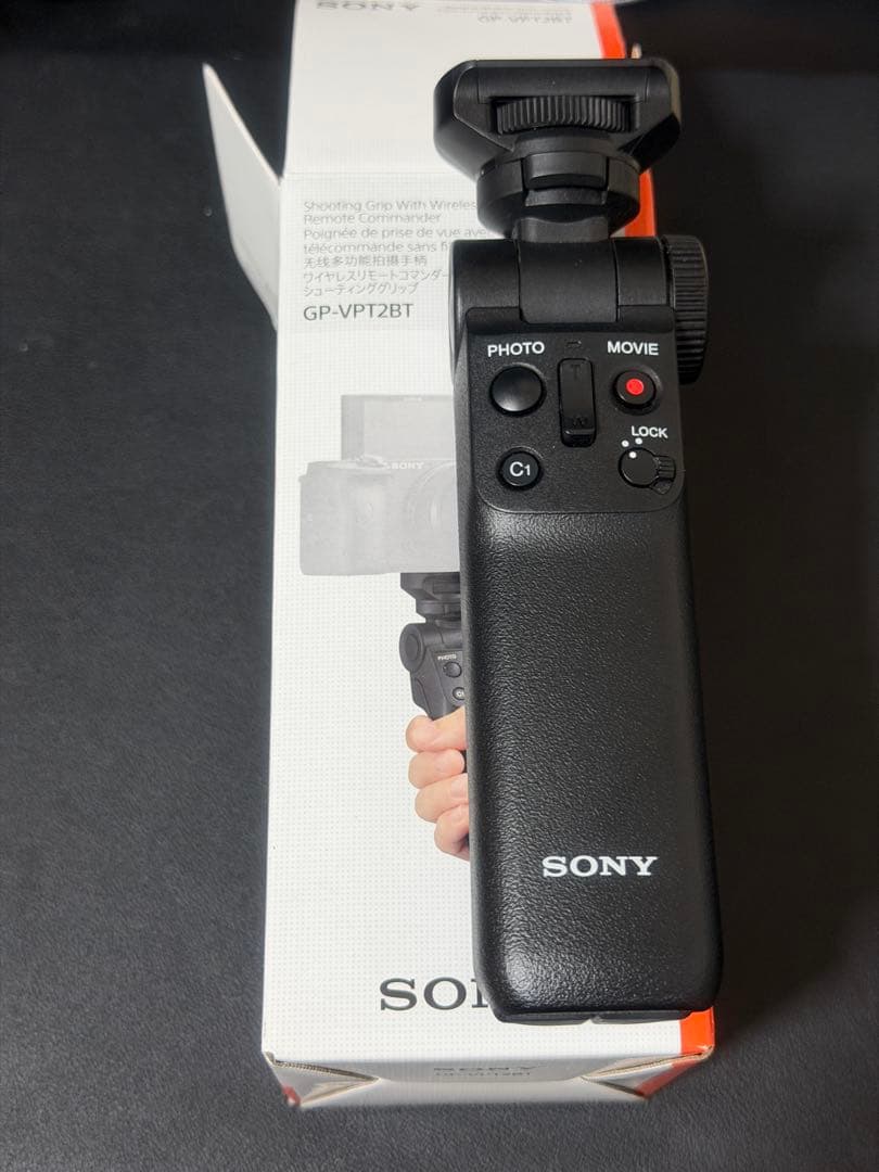Sony VLOGCAM ZV-1G シューティンググリップキット