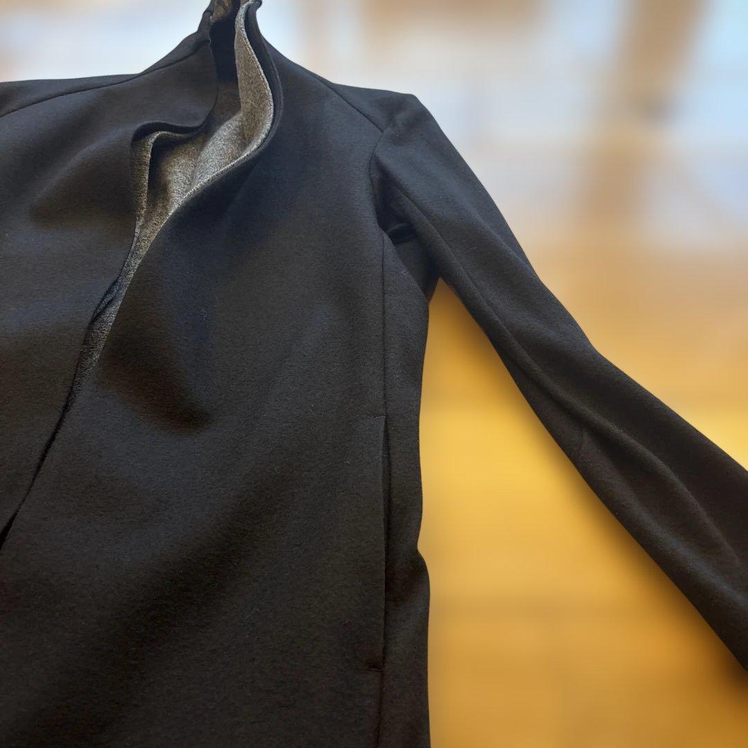 DEVOA レイヤードロングコート