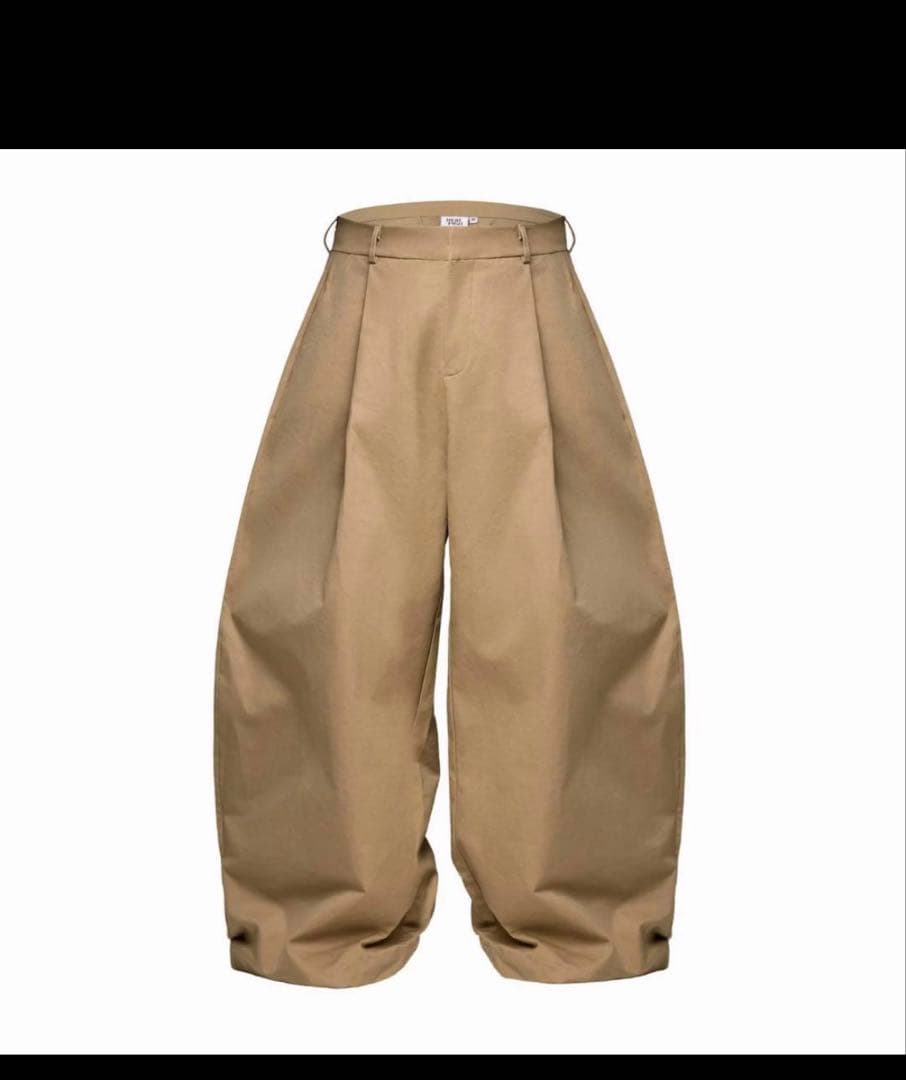 マッキー❗️pushpush チノパンツ　タグあり　箱あり　ワイド