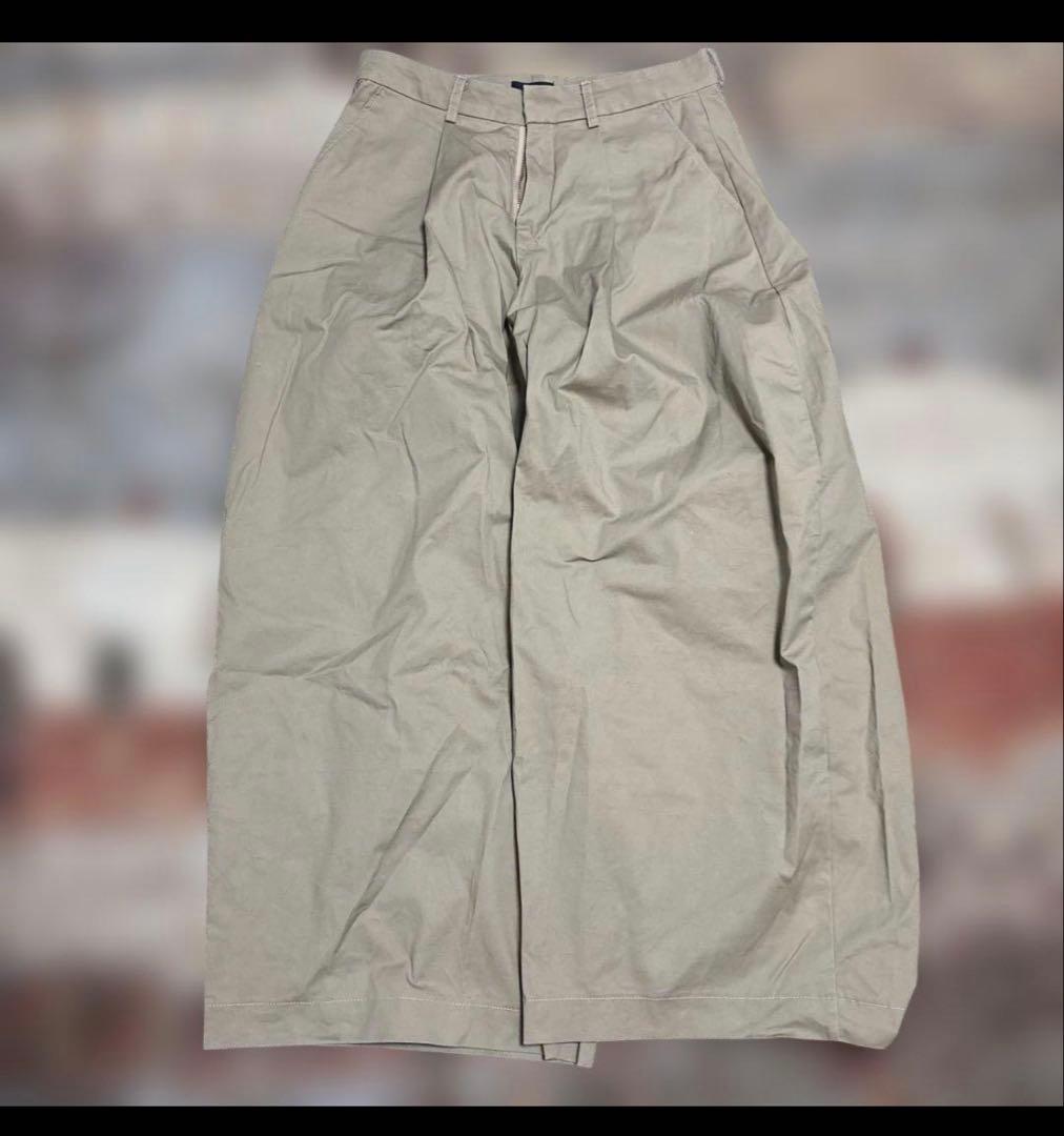 マッキー❗️pushpush チノパンツ　タグあり　箱あり　ワイド