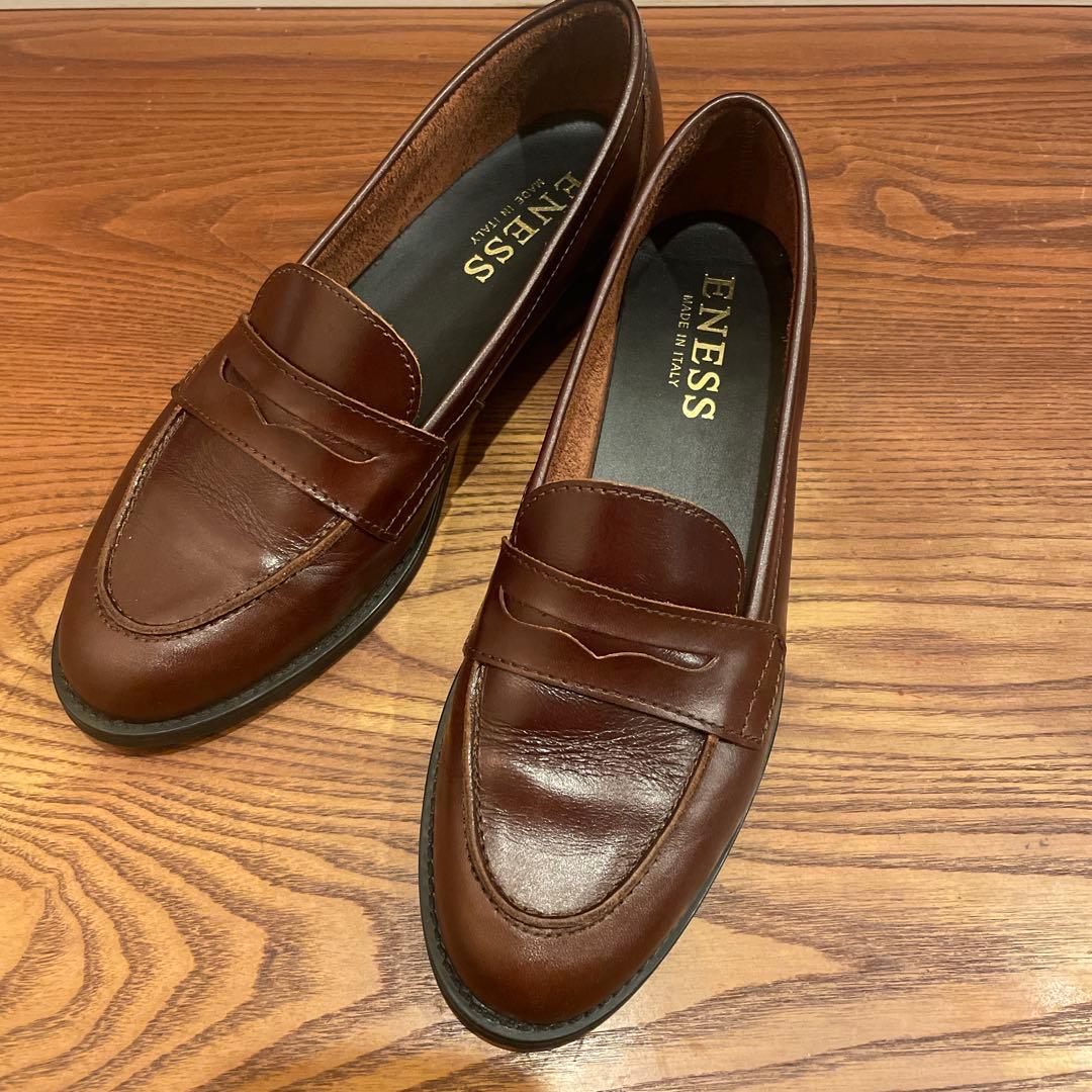 【Chihirotti❤︎】ENESS ブラウンローファー