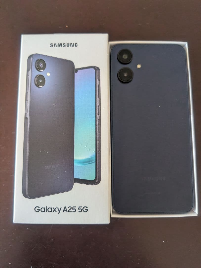 【美品】Samsung Galaxy A25 5G ブラック 64GB