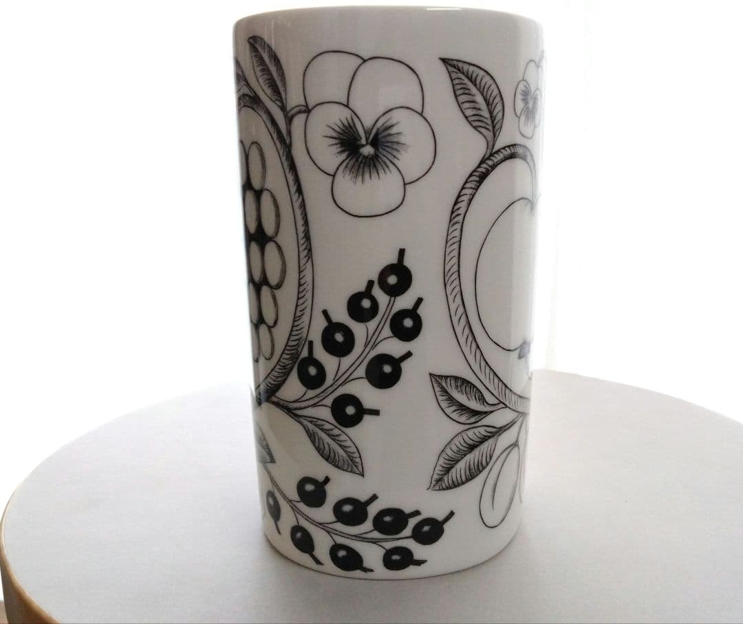 ARABIA 150周年　パラティッシ　ブラック　ベース　18cm