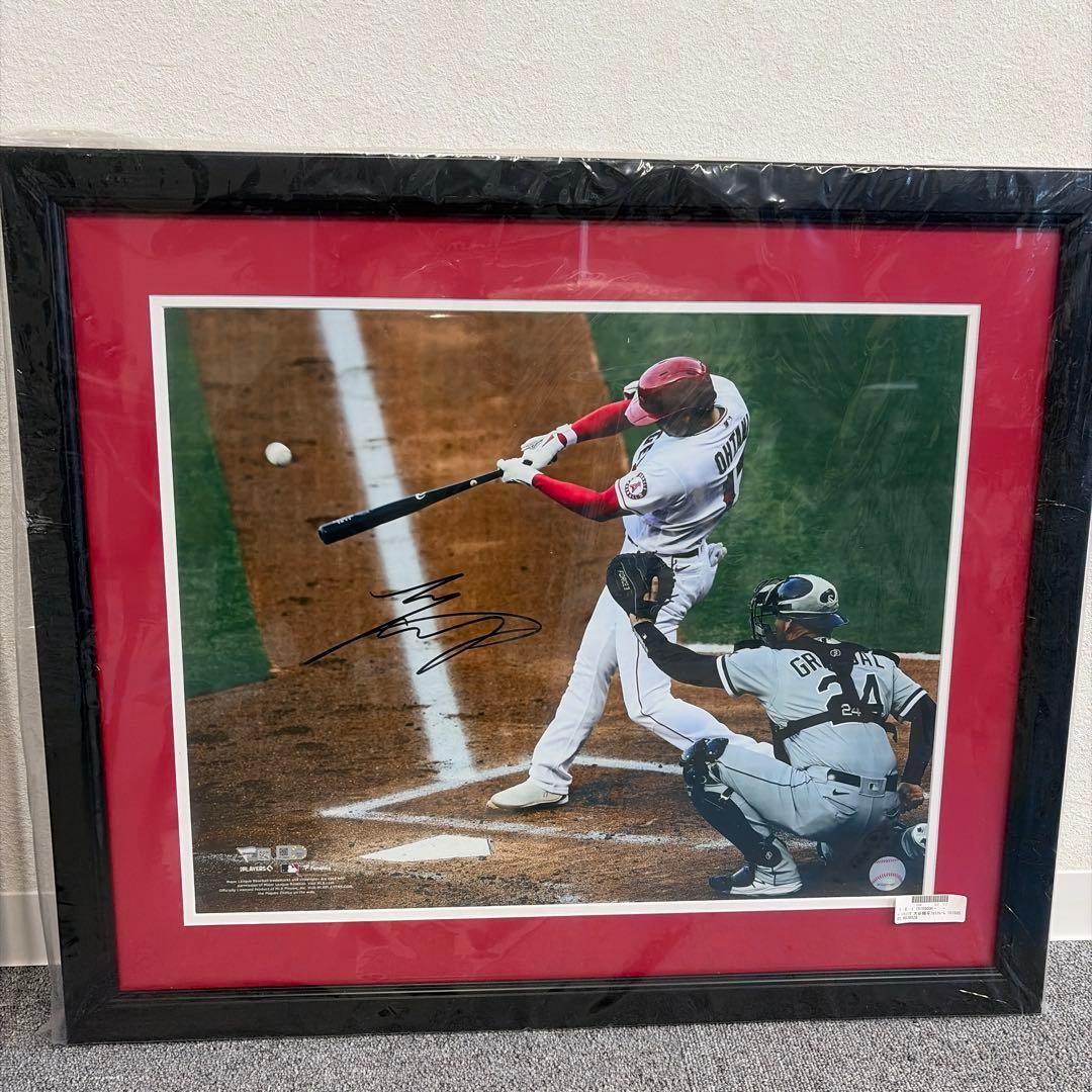 大谷翔平 サイン入り フレーム写真