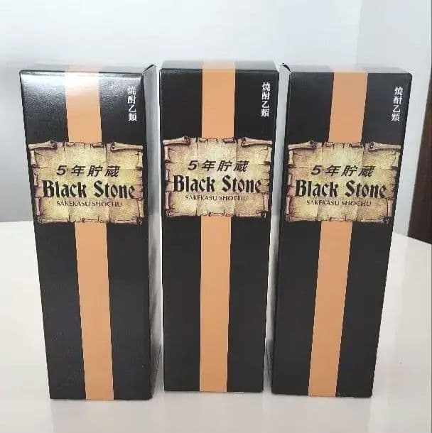 ブラックストーン5年貯蔵　焼酎乙類　720ml 3本