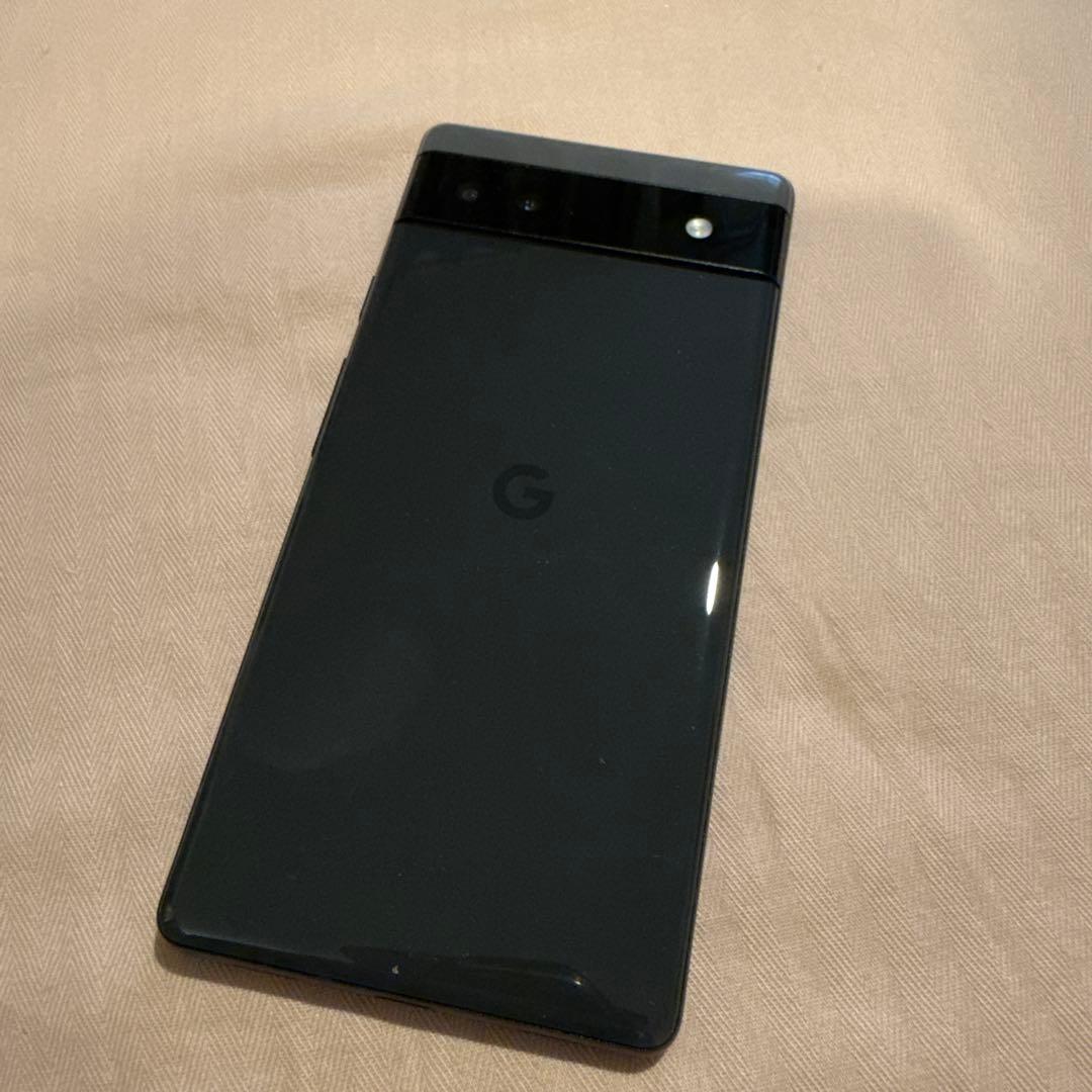 Google Pixel 6a ブラック 画面にひびあり