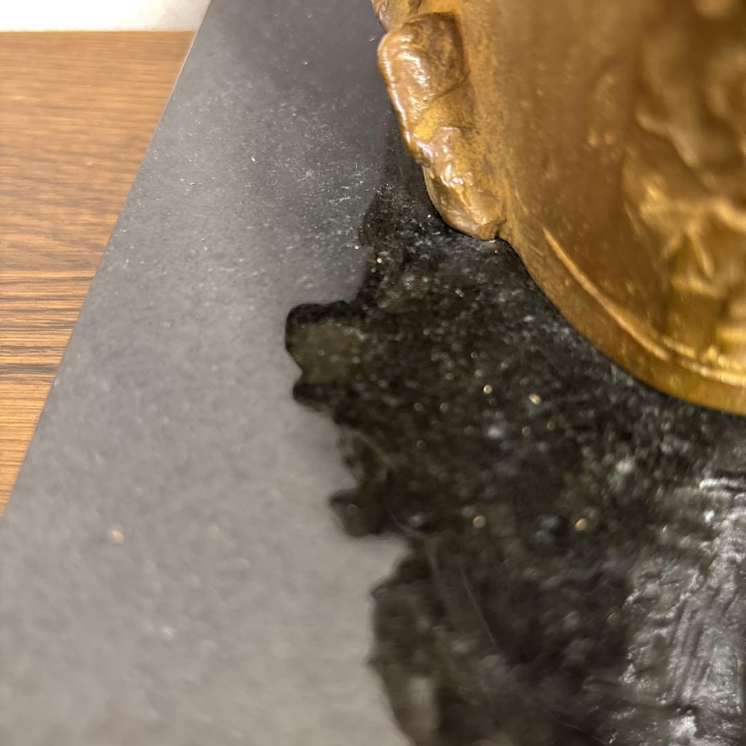 さっちゃん専用、ブロンズ像\"ねがい\" 矢野秀徳作