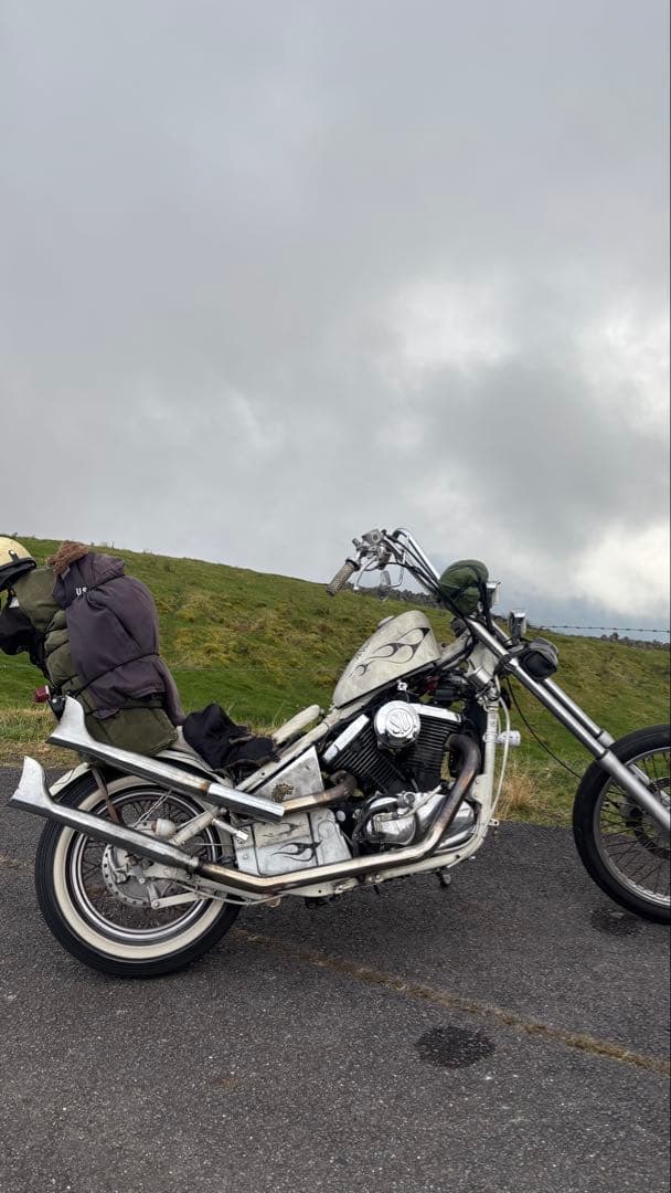 スポタン ハーレー バルカン チョッパー エイジング