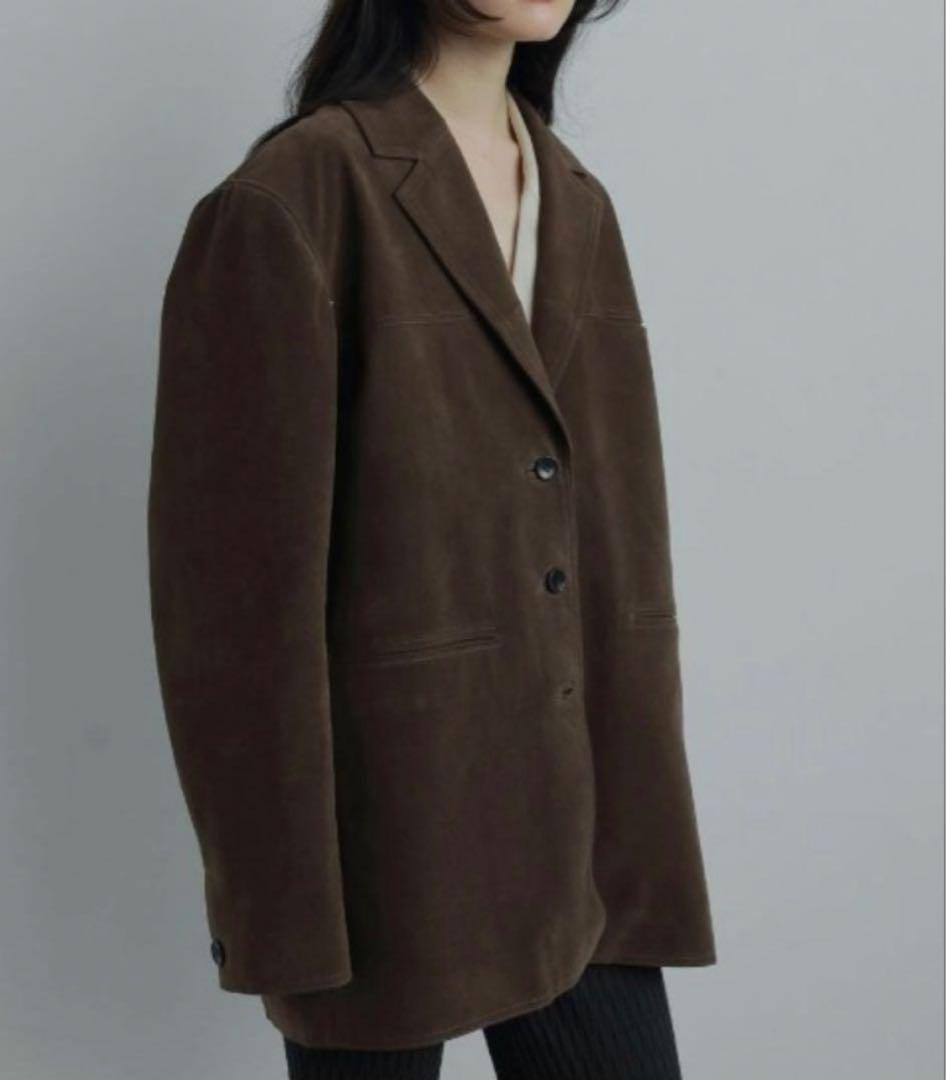 anuke Eco Suede Jacket 38 エコスウェードジャケット
