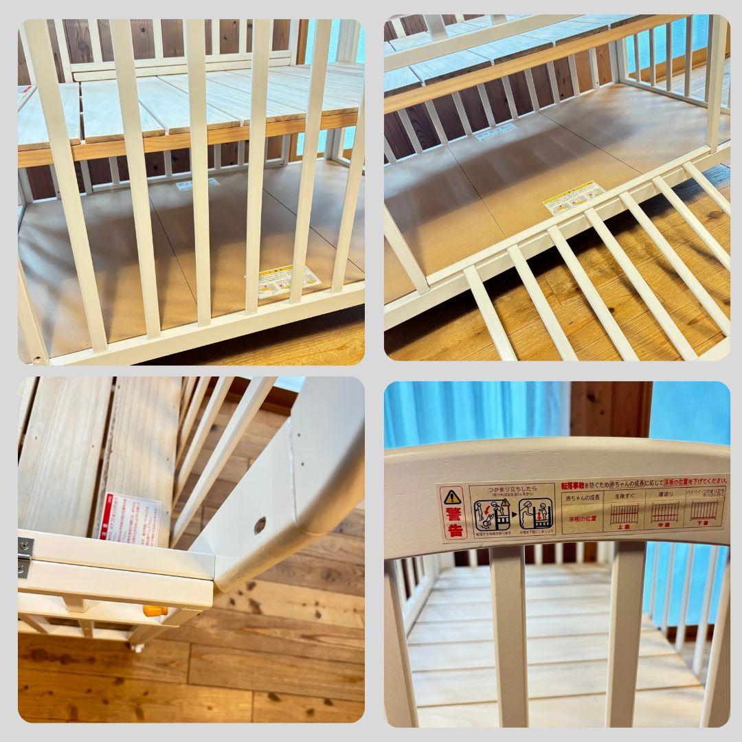 カトージ　 ベビーベット　 タチベッド パンジー⭐︎ レッドバロン