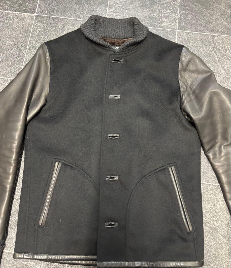 最終値下げ　【スロウガン】SLOW&GUNレザースタジャン　サイズ3キムタク