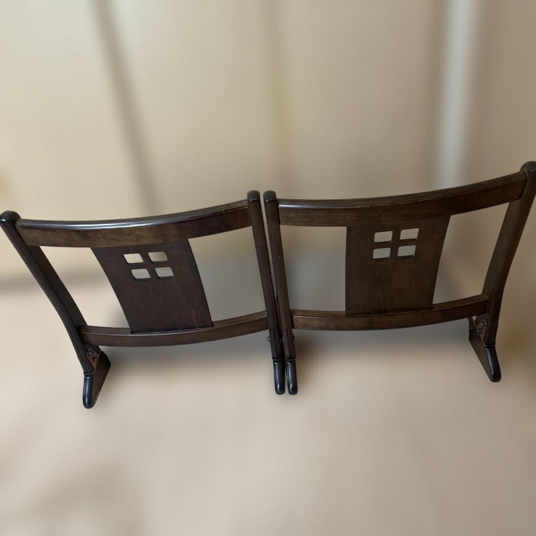 #798 光製作所　HIKARI 座椅子　折りたたみ　和室　4台セット