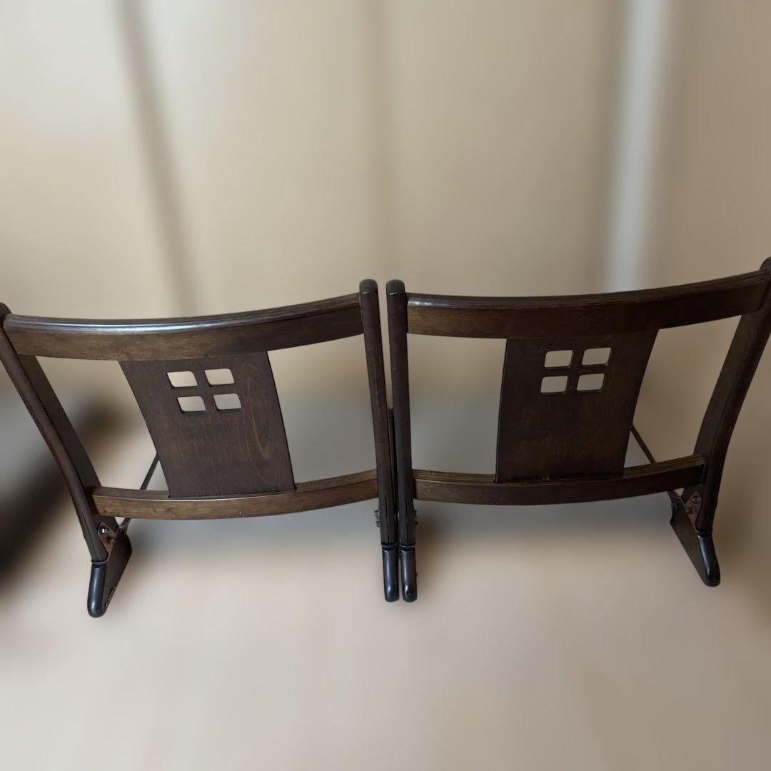 #798 光製作所　HIKARI 座椅子　折りたたみ　和室　4台セット