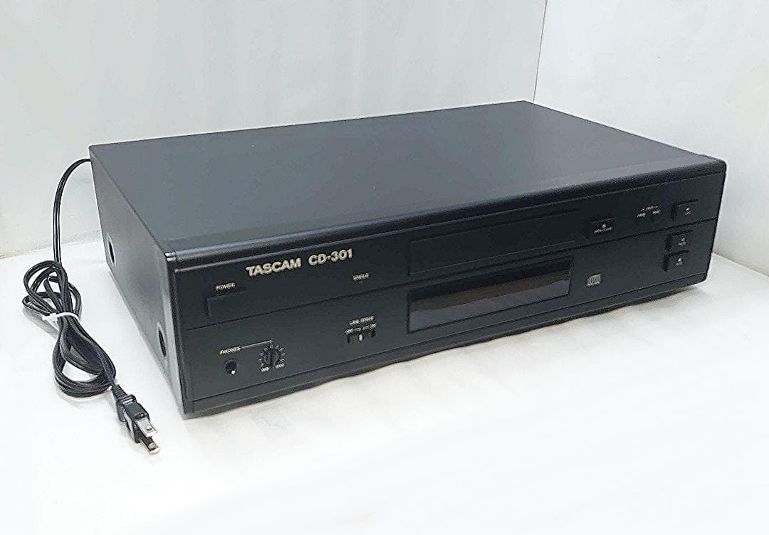 【完動｜良品】 TASCAM CD-301｜CDプレーヤー｜有線リモコン付属