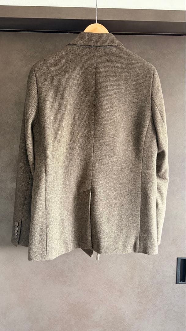 FRAY.I.D ダブルボタンウールジャケット ブラウン