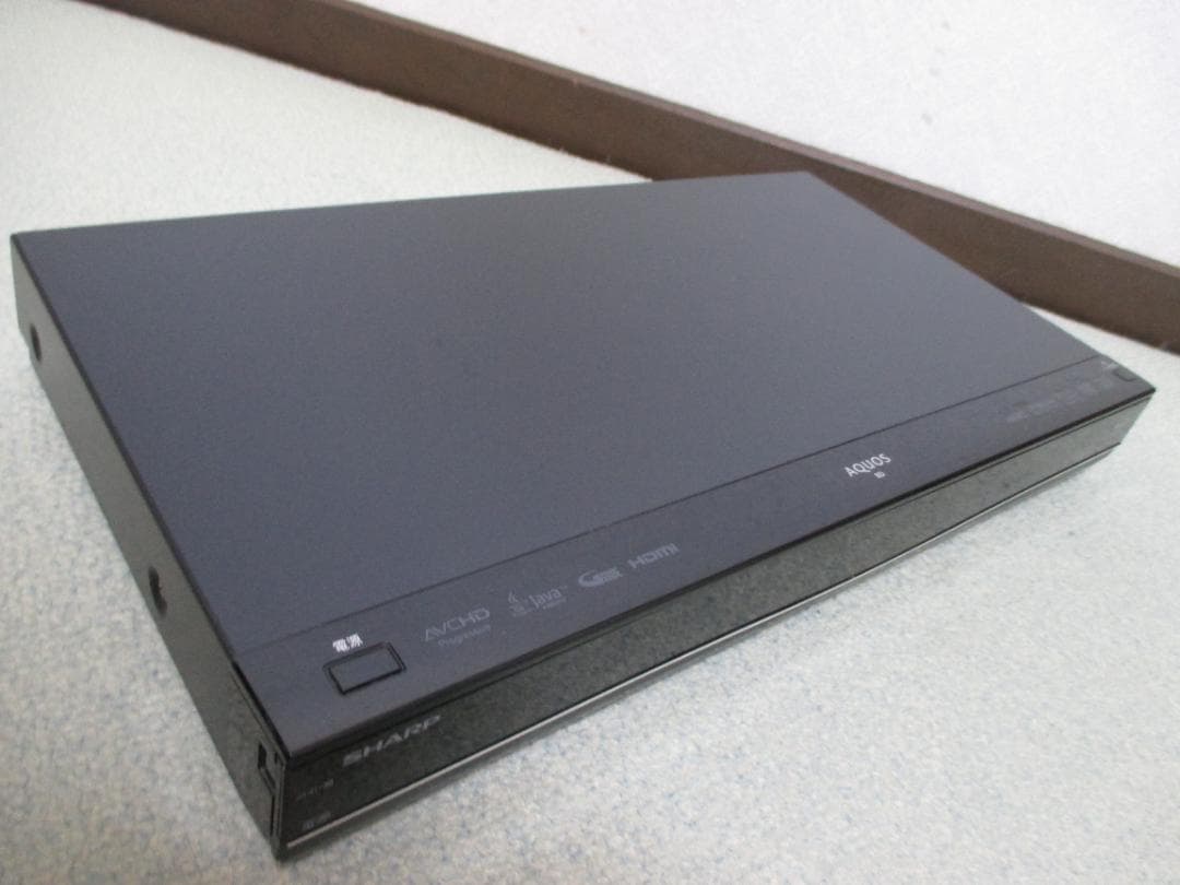 超美品☆SHARP ブルーレイレコーダー BD-S550
