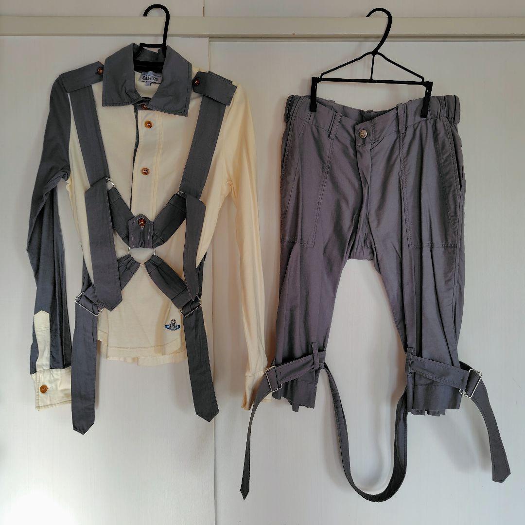 Vivienne Westwood パラシュートシャツ ボンテージパンツ 666