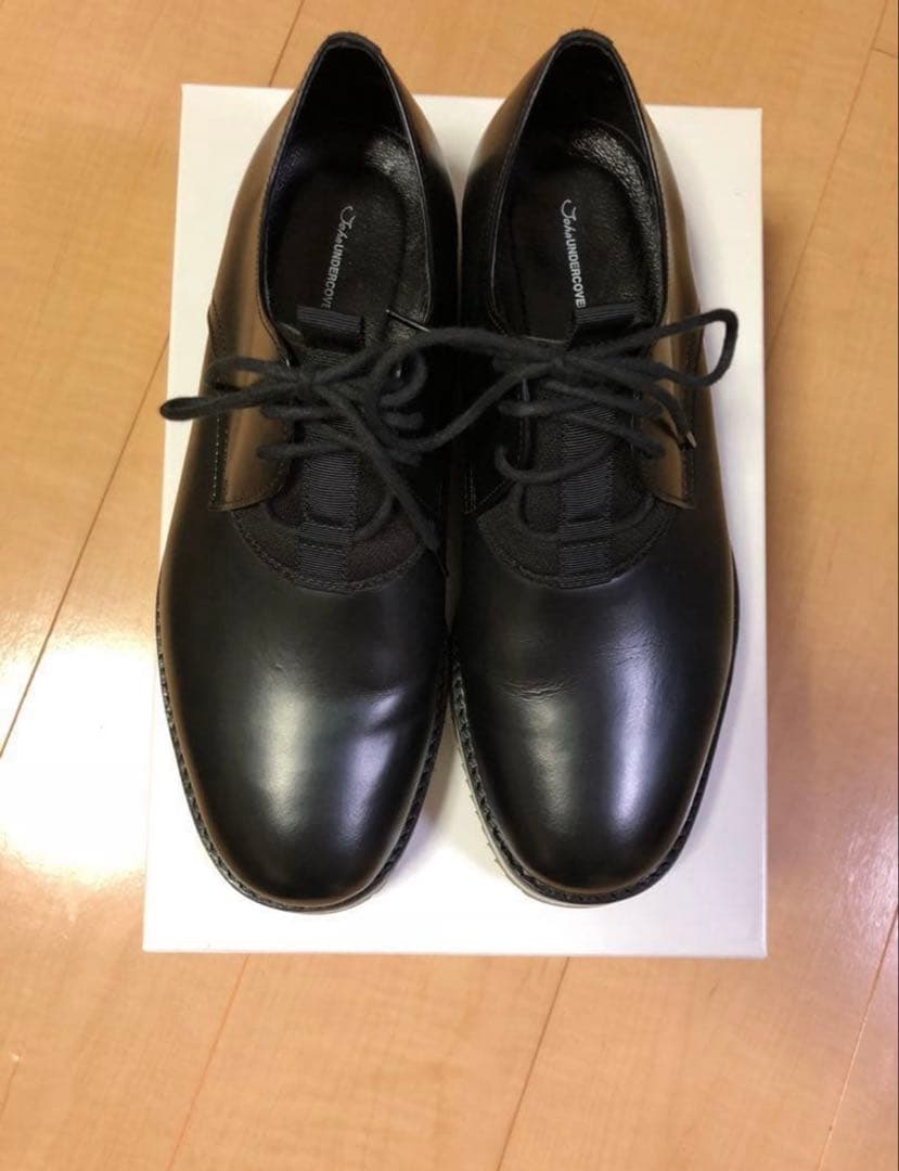 j5　John UNDERCOVER レザーシューズ 黒 M