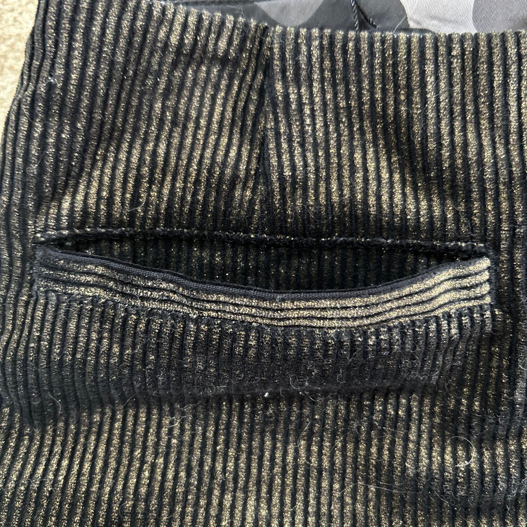 MARK&LONA 新品未使用スカート 定価32000円BLACK➕GOLD