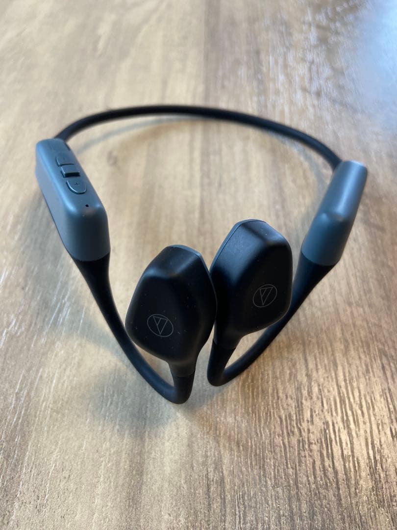 オーディオテクニカ 骨伝導ワイヤレスイヤホン ブラック