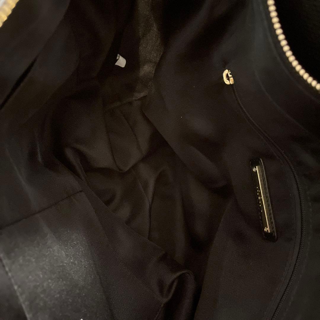 INDIVI 黒 バッグ A4可インディヴィ　就活　リクルート　仕事用　ビジネス