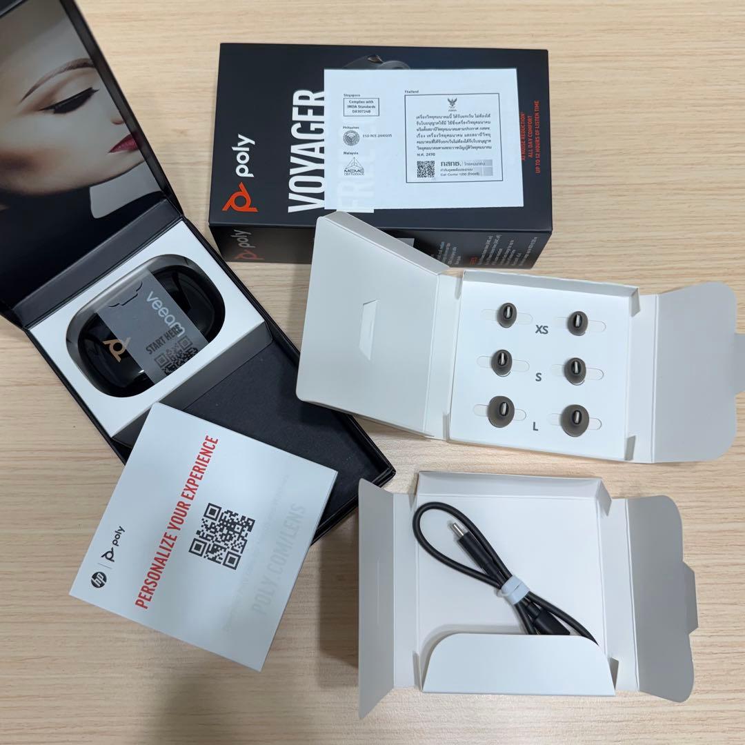 《値下げ》poly Voyager Free 20 ワイヤレスイヤホン