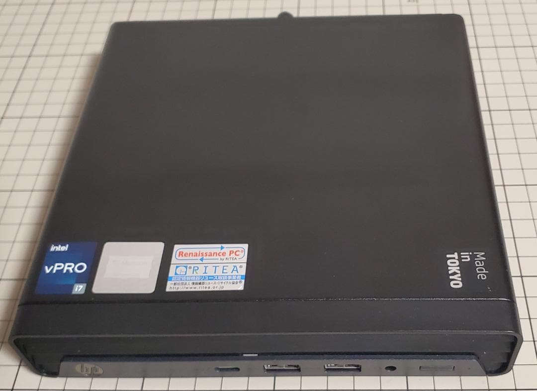 ミニPC HP Elite mini 800 G9 i7-12700T