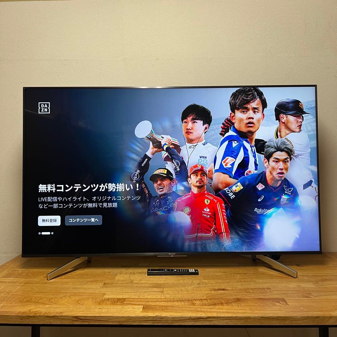 SONY 65V型 4K液晶テレビ BRAVIA KJ-65X8500F