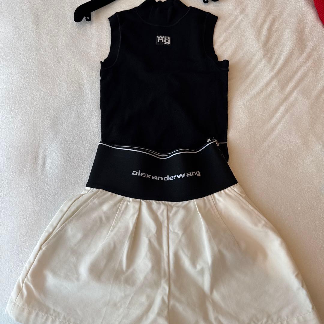 alexanderwang ショートパンツ ホワイト