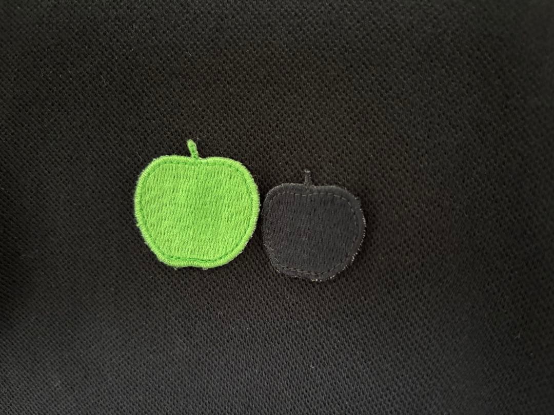 COMME des GARCONS&THE BEATLESりんご刺繍ポロシャツ