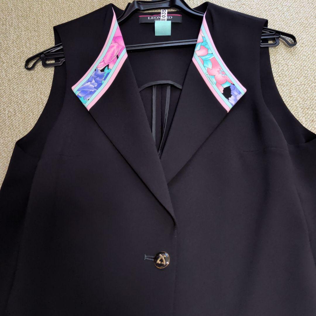 LEONARD ロングジレ・ベスト