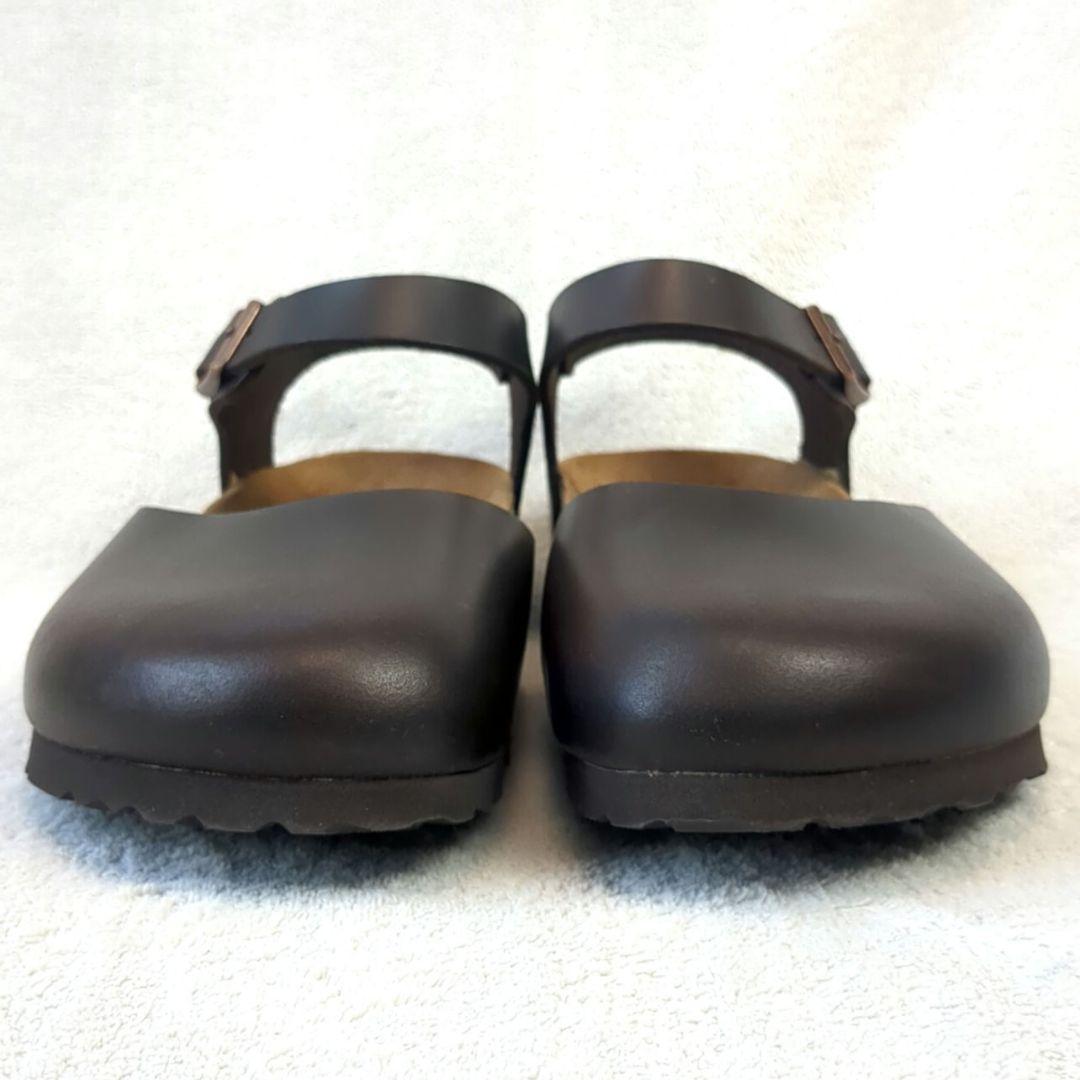 ビルケンシュトック メッシーナ レザー ダークブラウン サイズ39