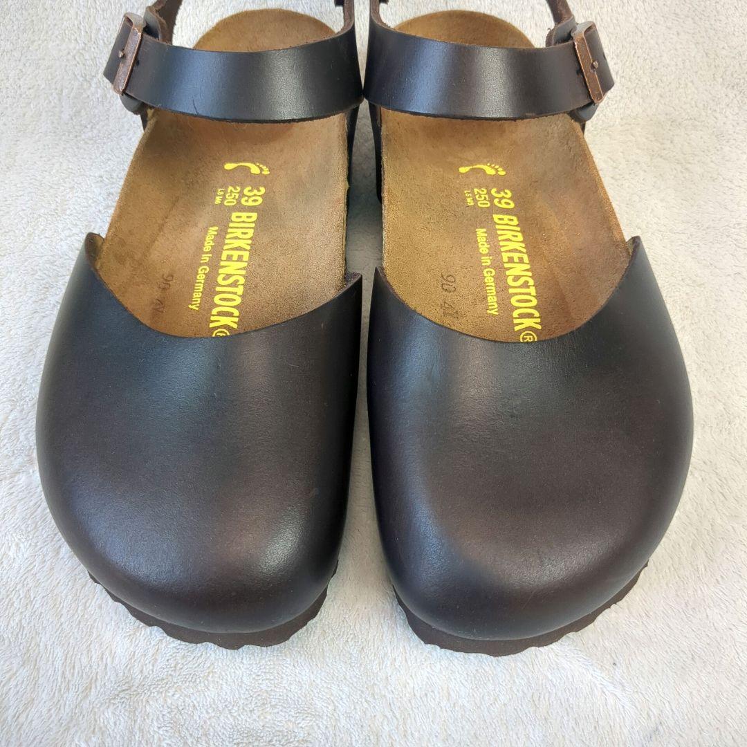 ビルケンシュトック メッシーナ レザー ダークブラウン サイズ39