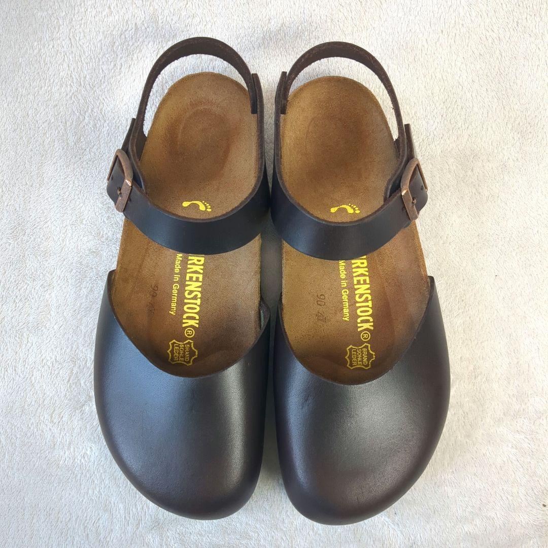 ビルケンシュトック メッシーナ レザー ダークブラウン サイズ39