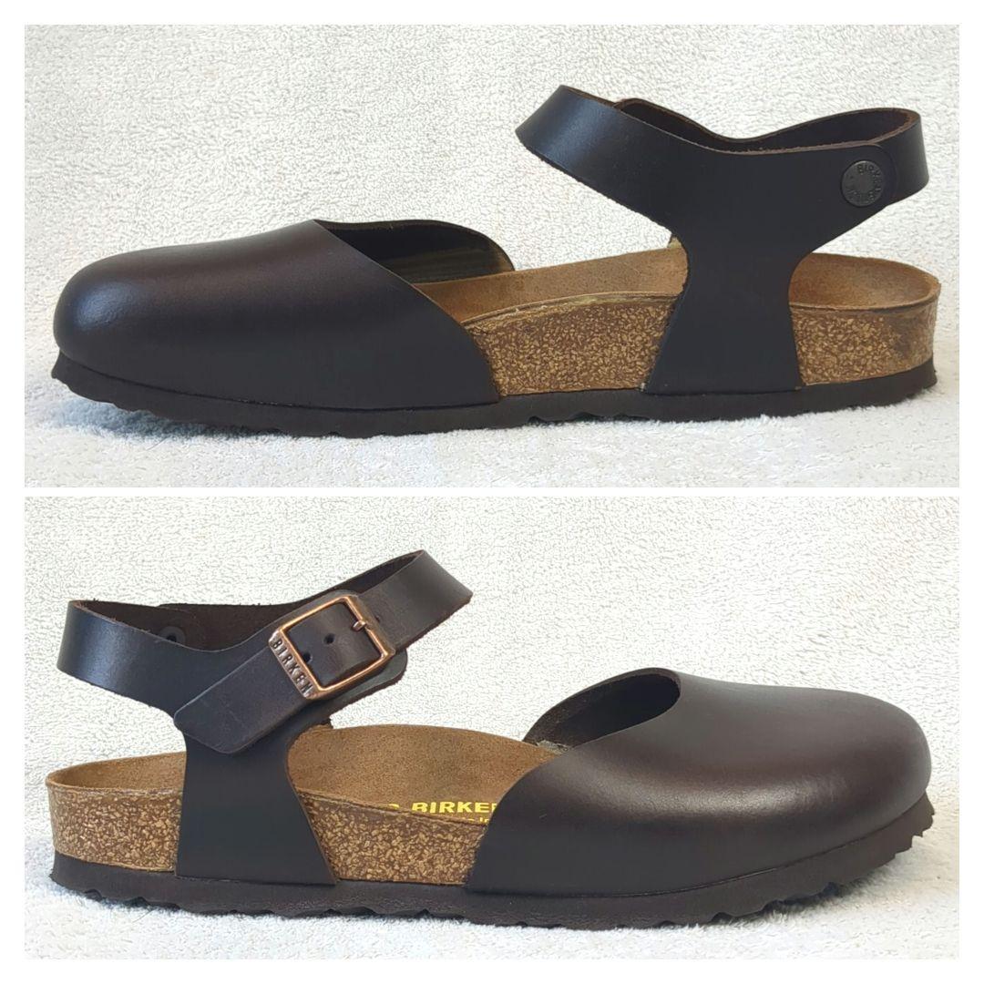 ビルケンシュトック メッシーナ レザー ダークブラウン サイズ39