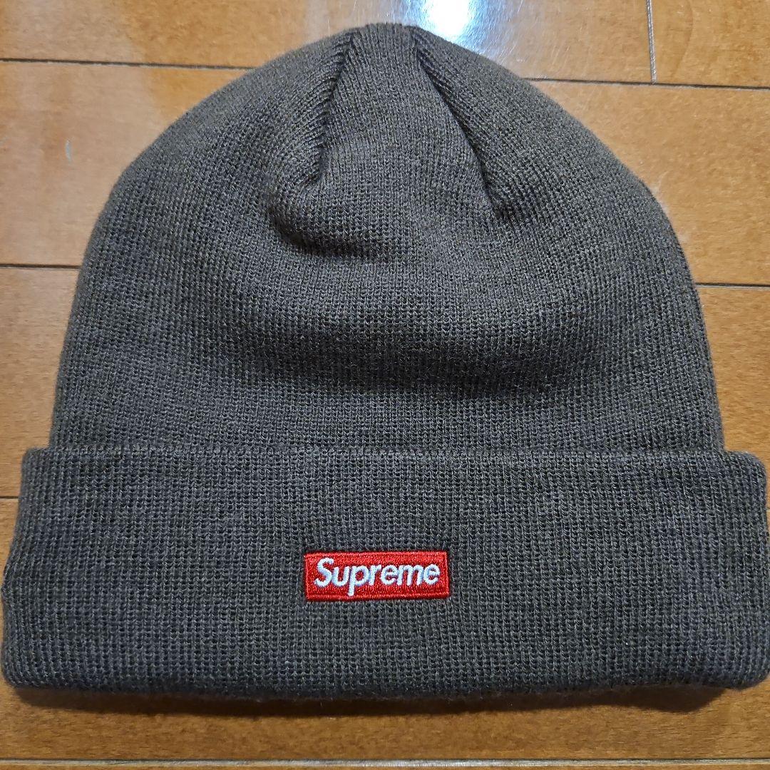 Supreme New Era S Logo Beanie Brown ビーニー
