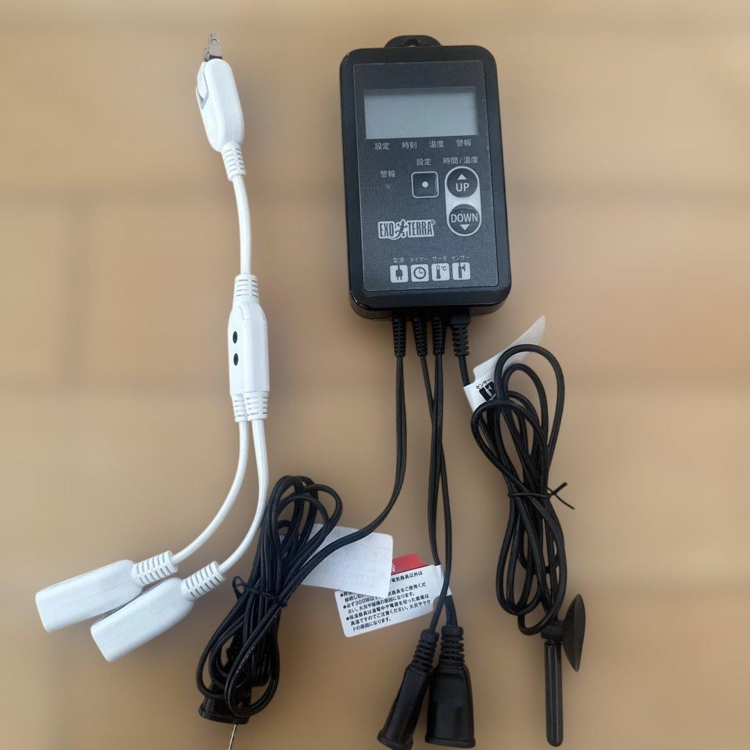 ⭐︎ルル様おまとめ⭐︎GEX エキゾテラ タイマーサーモ サーモスタット&ヒーター