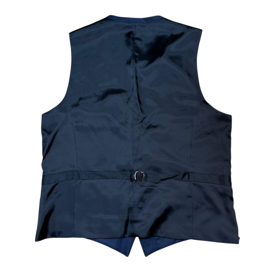 極美品 バーバリーブラックレーベル スリーピース スーツ 濃紺 サイズ42