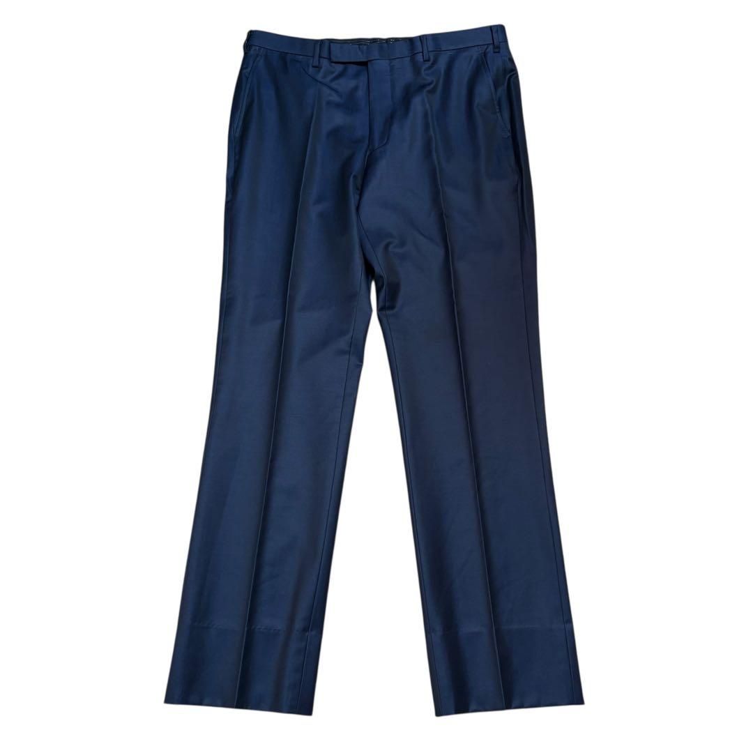 極美品 バーバリーブラックレーベル スリーピース スーツ 濃紺 サイズ42